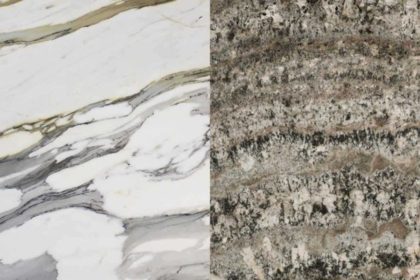 The difference between marble and granite