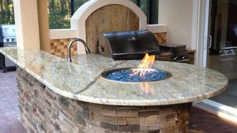 Crown Marble Granite outdoor countertops Installation Trend