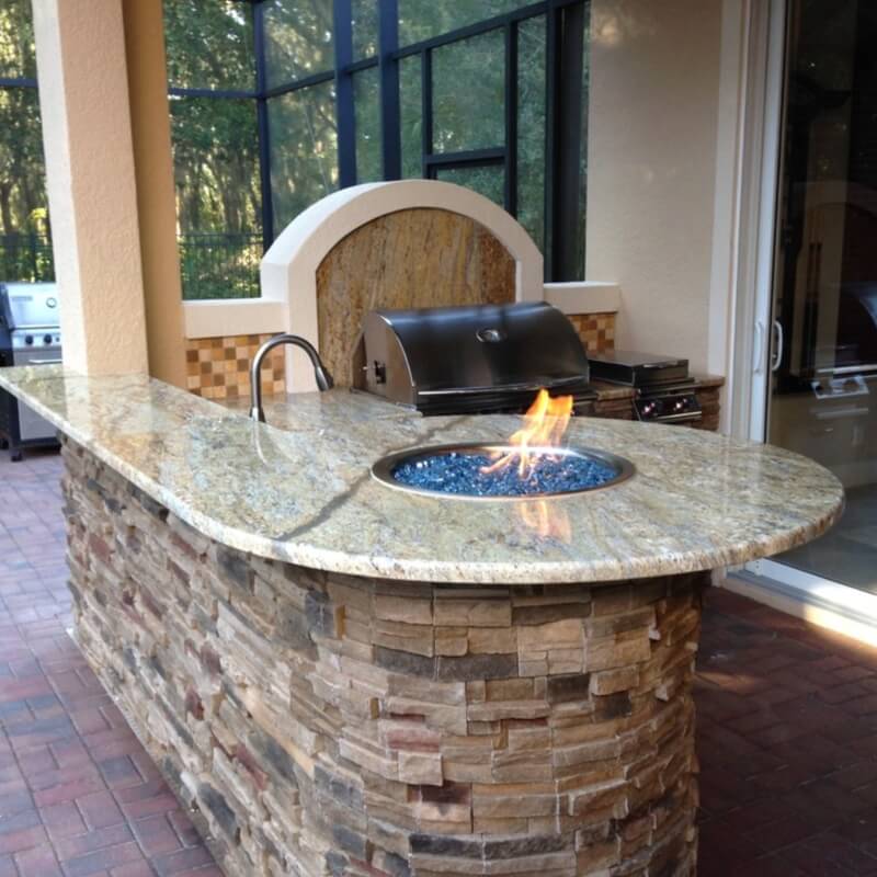 Crown Marble Granite outdoor countertops Installation Trend