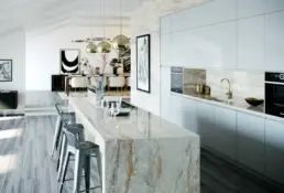 Hire Crown Marble Dekton Production Instalation Toronto