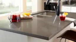 Crown Quartz Silestone Countertops installation