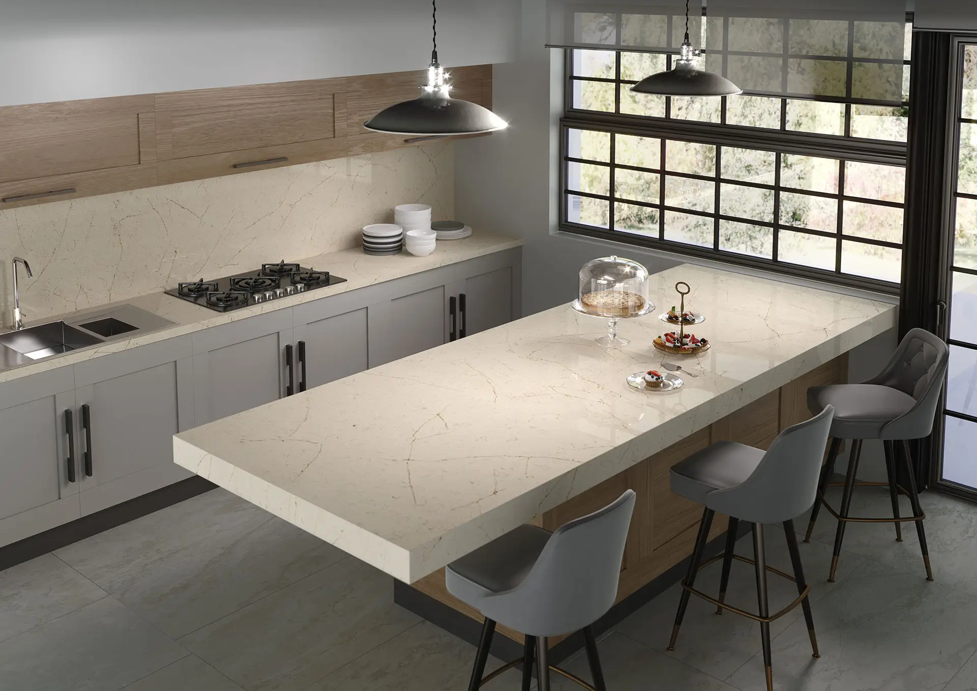 Crown Marble Eternal Kitchen Countertop Toronto
