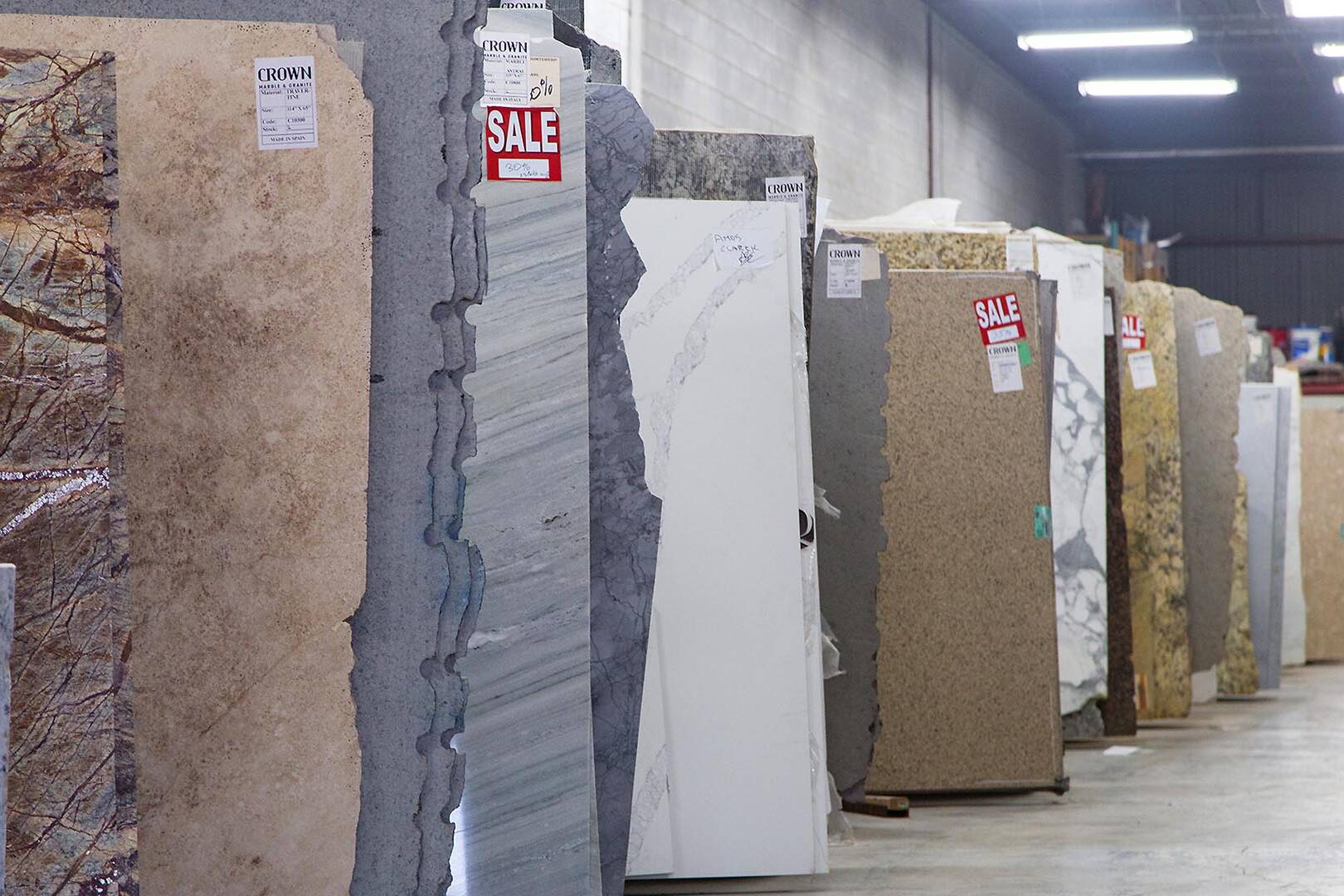 Crown Marble Granite Custom Countertops showroom Toronto uai