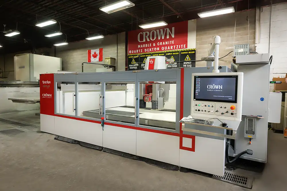 Crown Marble Granite Toronto Breton machine