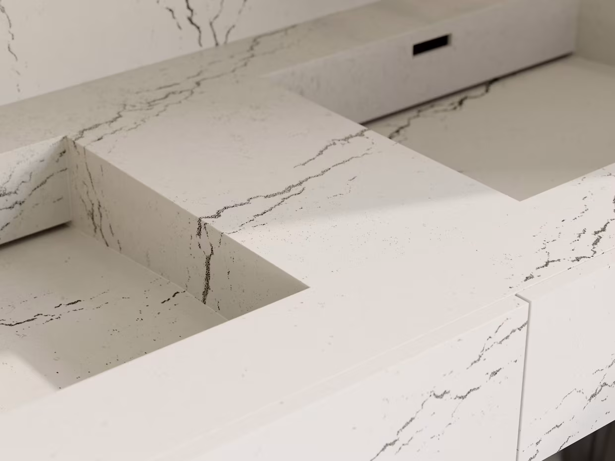 Cambria Quartz Countertops bathroom carter dodd uai