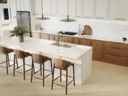 Quartz Cosentino Silestone Kitchen Calacatta Themis uai