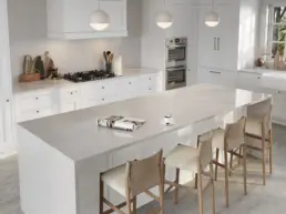 Quartz Cosentino Silestone Motion Gray Kitchen uai