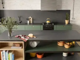 Quartz Cosentino Silestone Urban Crush Cocina Europea uai